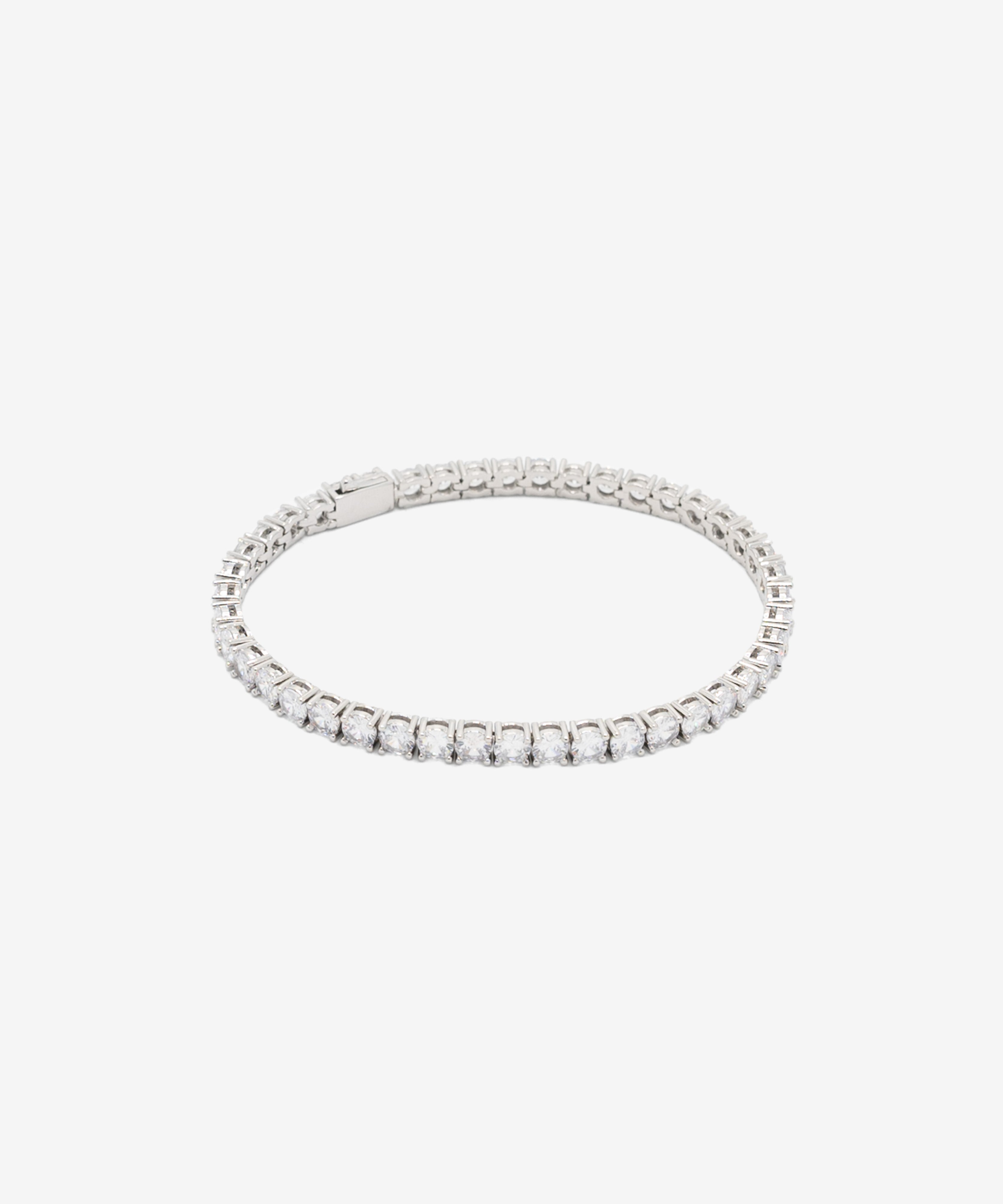 Silver tennis bracelet, 5 mm width, from NOVUS Amsterdam